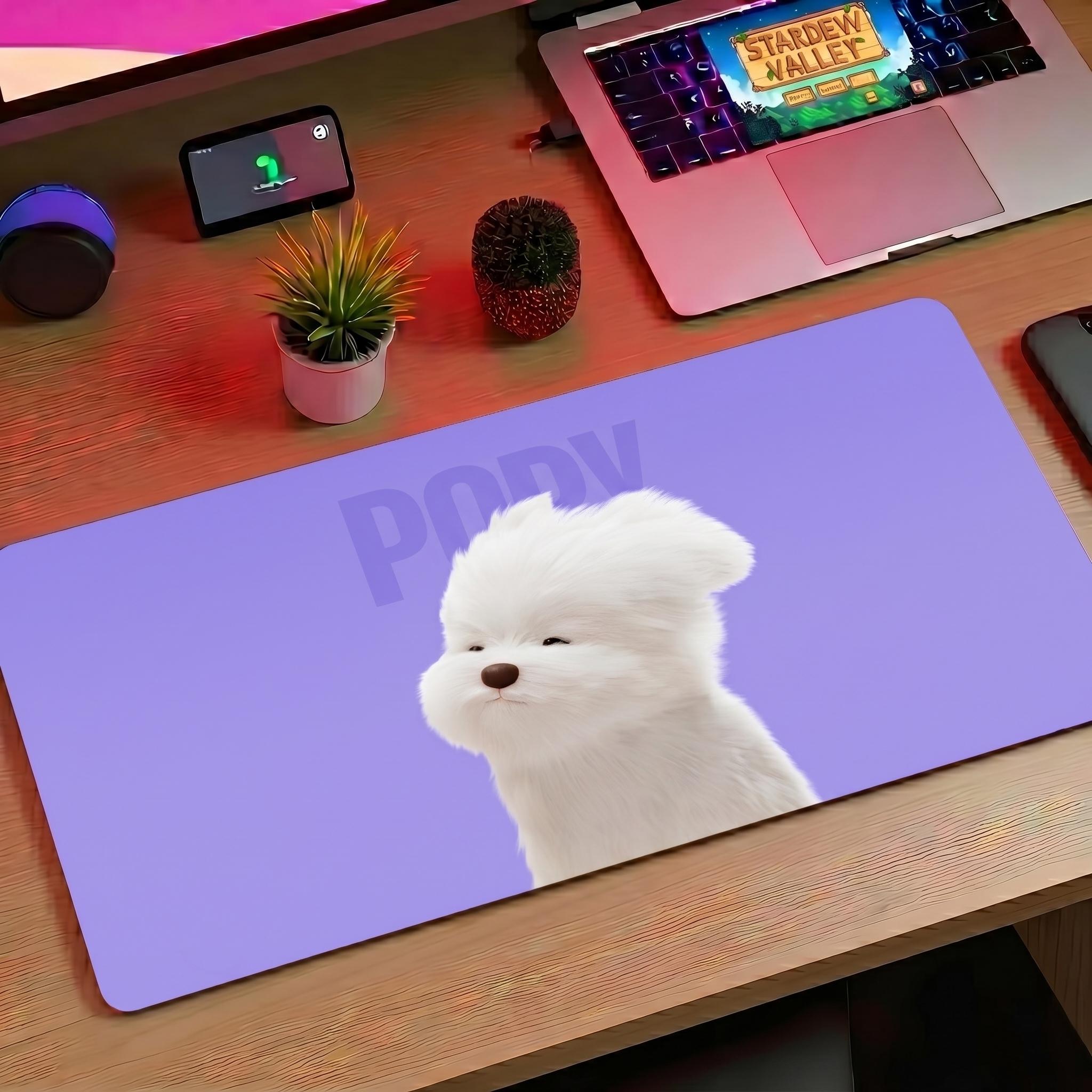 Poppy Gaming Desk Mat | Mousepads | Available in Multiple Sizes