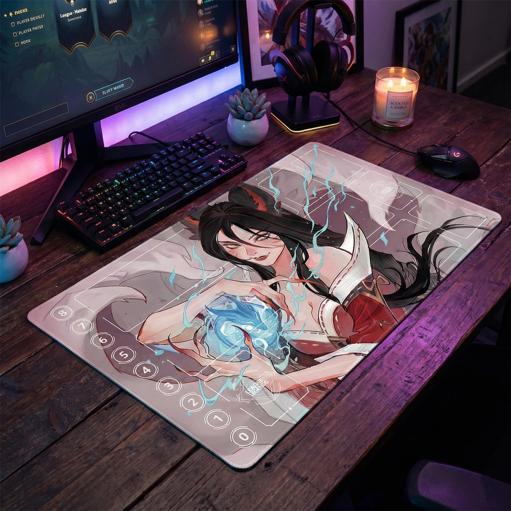 Ahri Riftbound Playmat