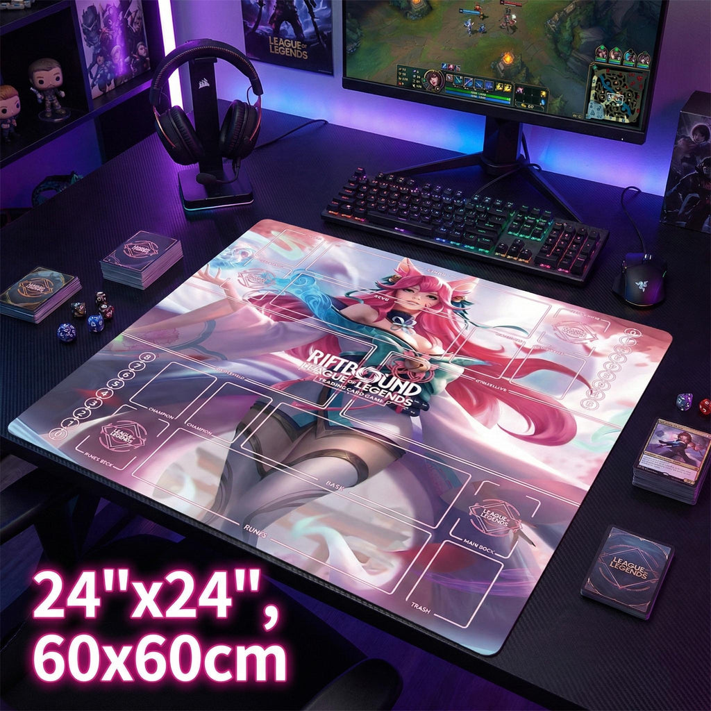 Ahri Riftbound Duo Playmat