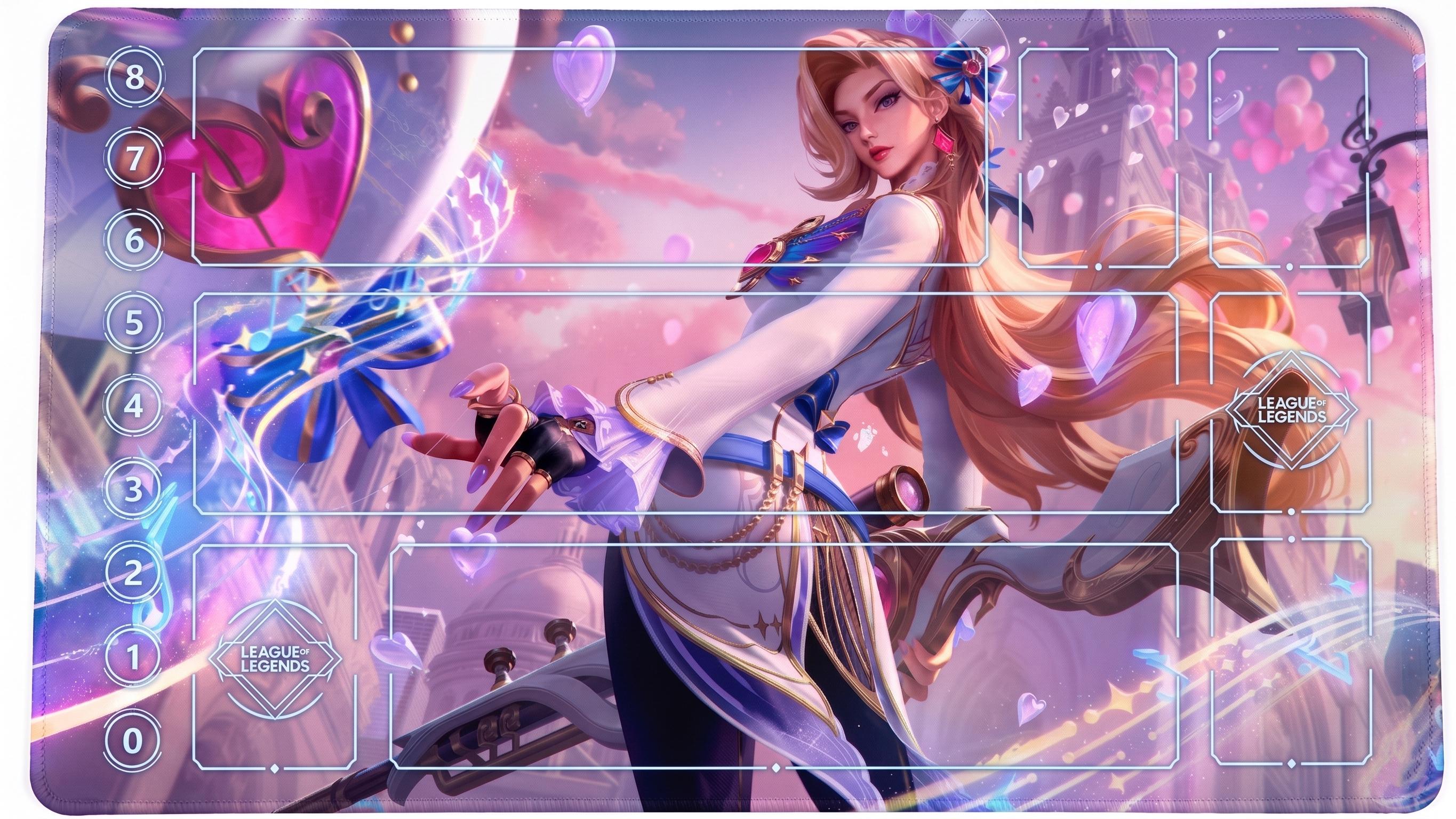 Caitlyn Riftbound Playmat
