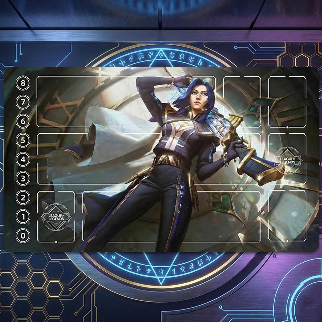 Caitlyn League Riftbound Playmat