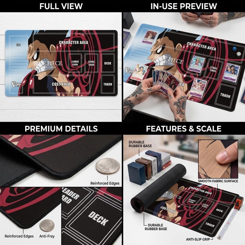Charlotte Katakuri One Piece Playmat