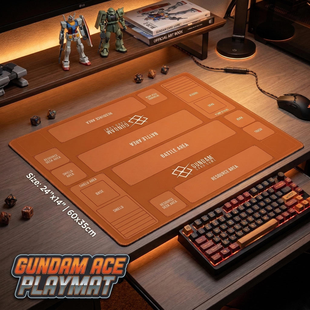 Orange Gundam Duo Playmat