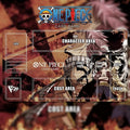 Natsu, Luffy, Naruto, Gintoki Multiverse One Piece Playmat