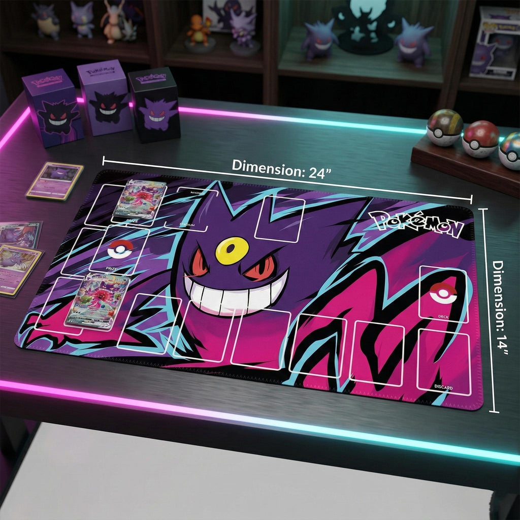 Gengar Ghost Pokemon Playmat