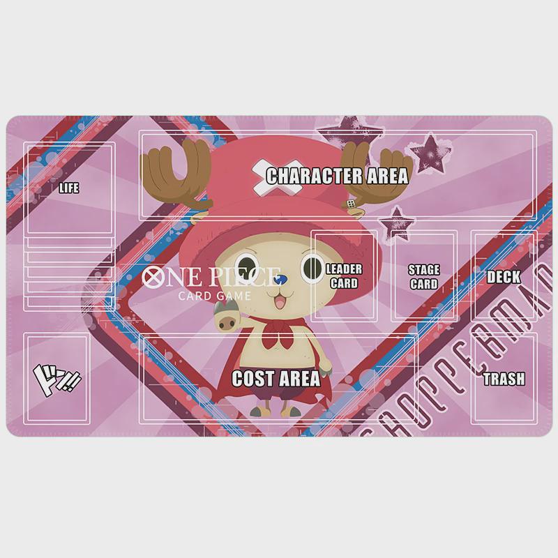 Chopperman One Piece Card Game Playmat - Tony Tony Chopper TCG Mat with Card Zones - Custom Anime Playmat for OPTCG - High-Definition Print
