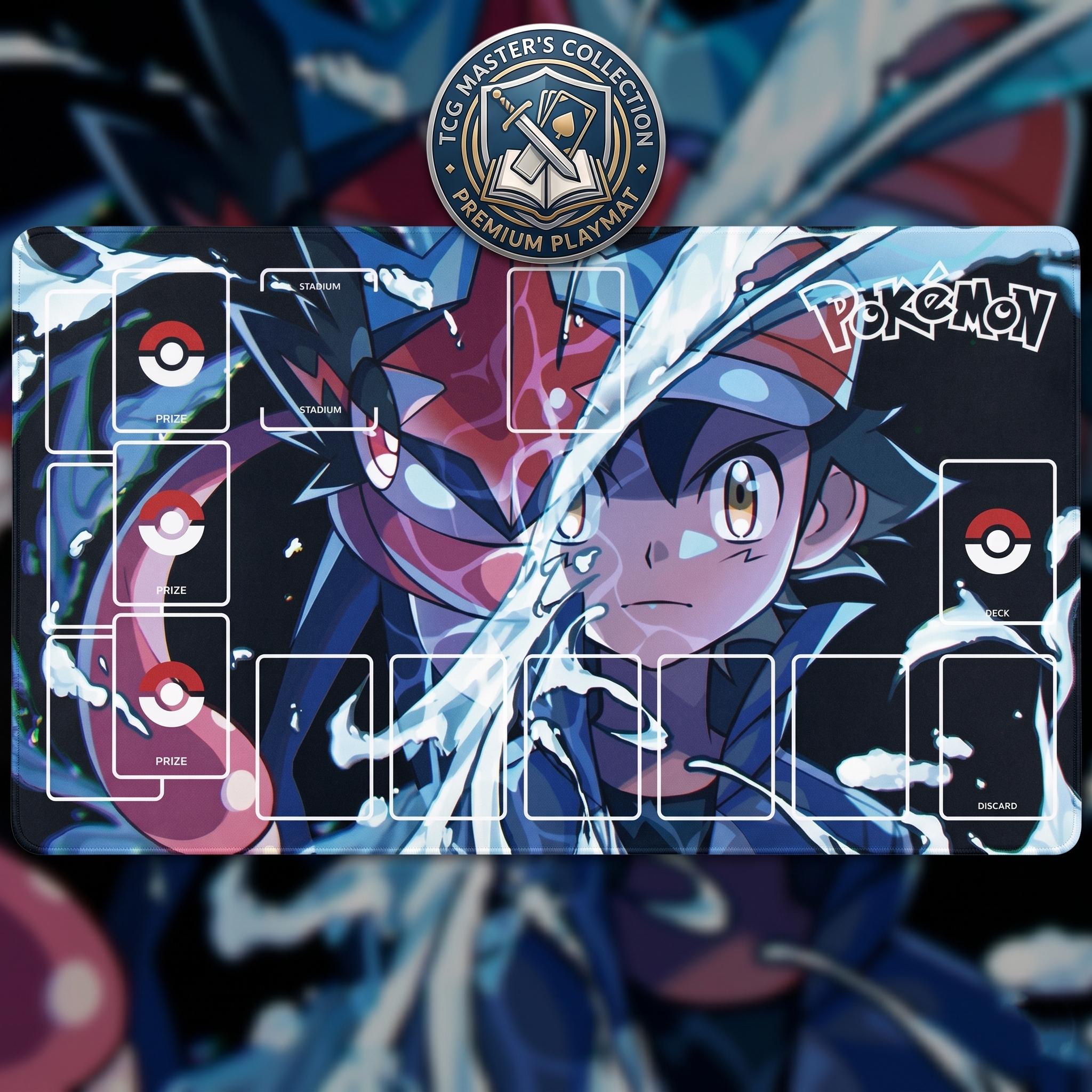 Reshiram Kyurem Zekrom Pokemon Playmat