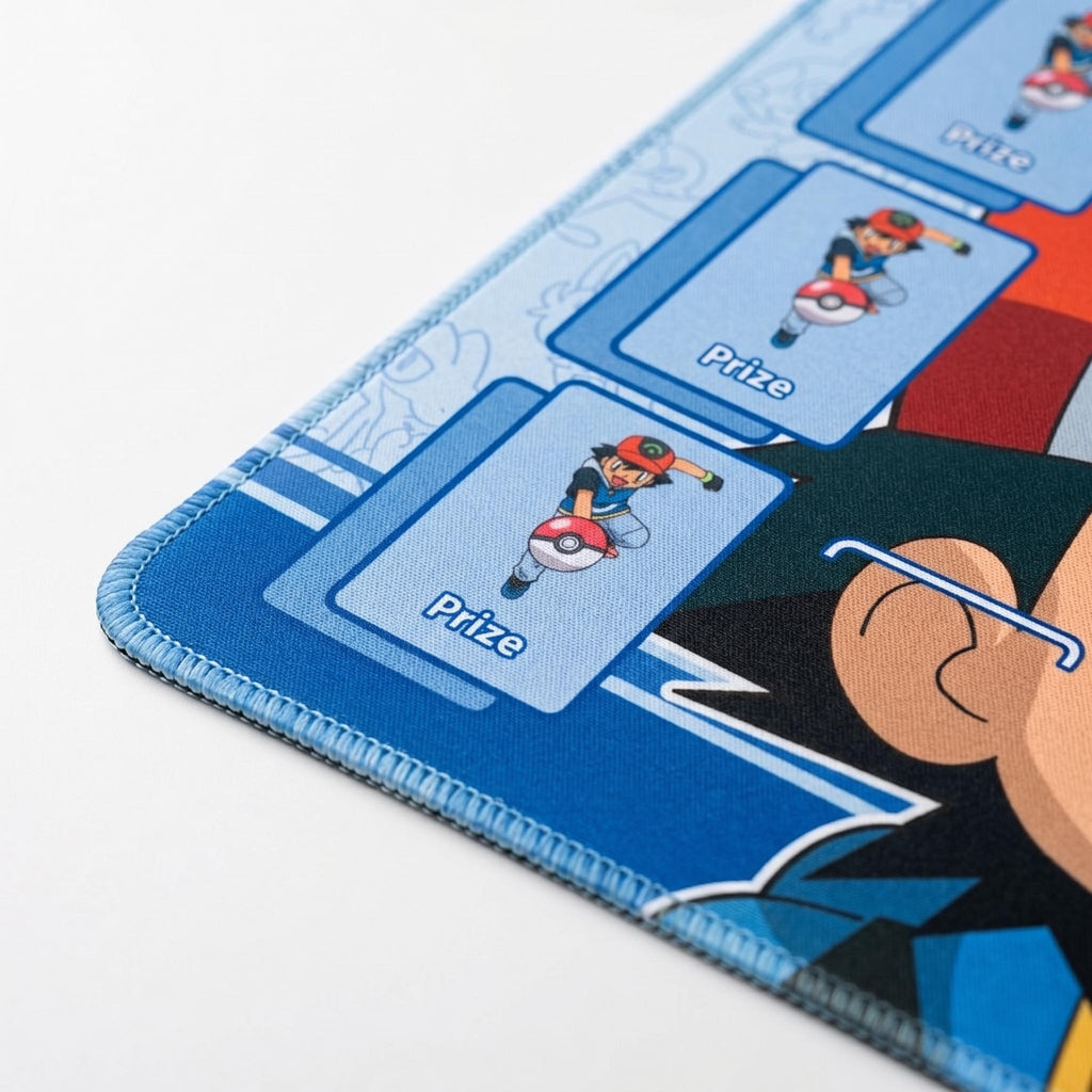 Ash Ketchum Pikachu Pokemon Playmat