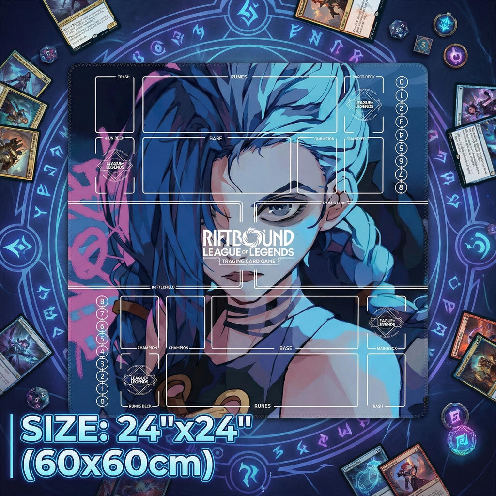 Jinx Riftbound Duo Playmat
