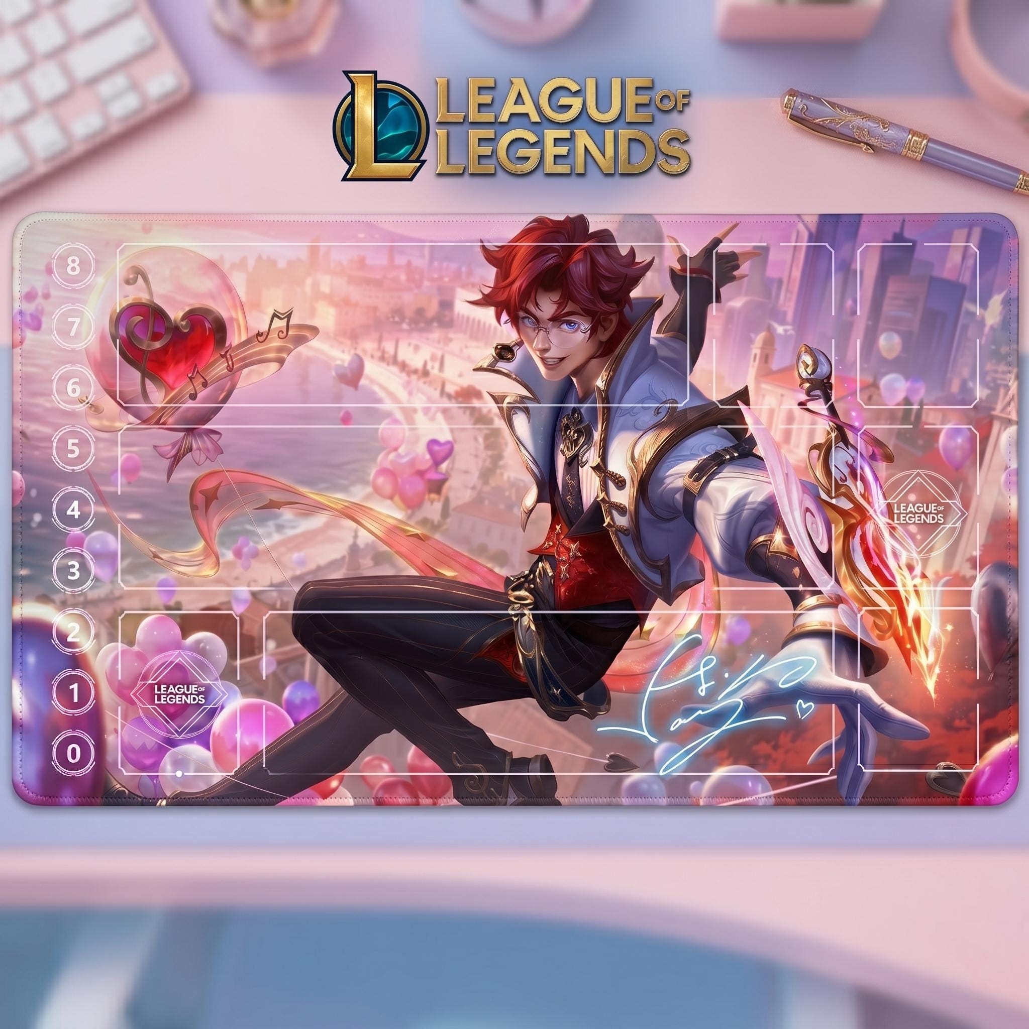Ezreal Riftbound Playmat