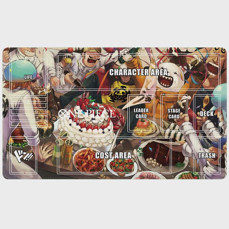Heart Pirates Celebration Feast One Piece Playmat