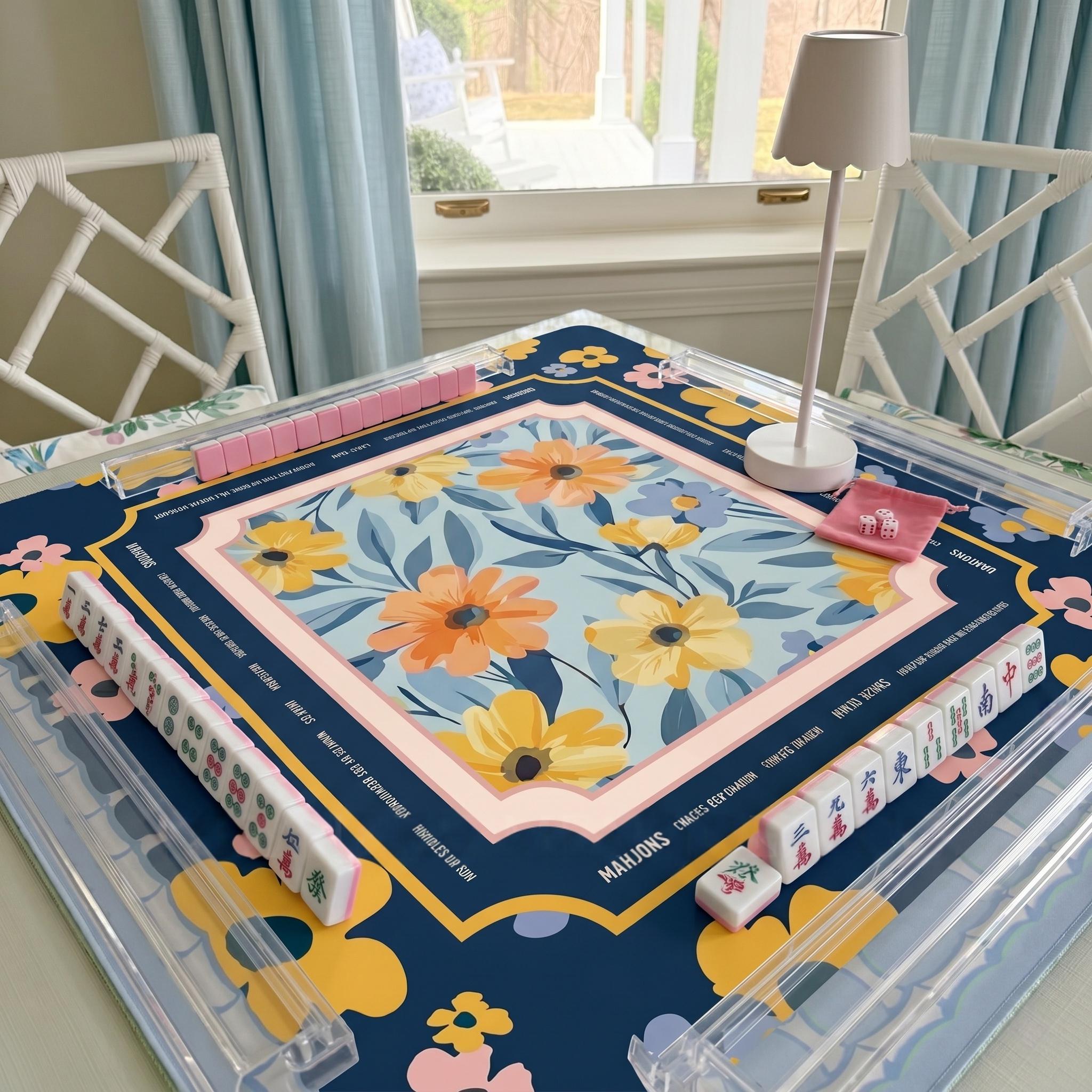 Wildflower Mahjong Mat