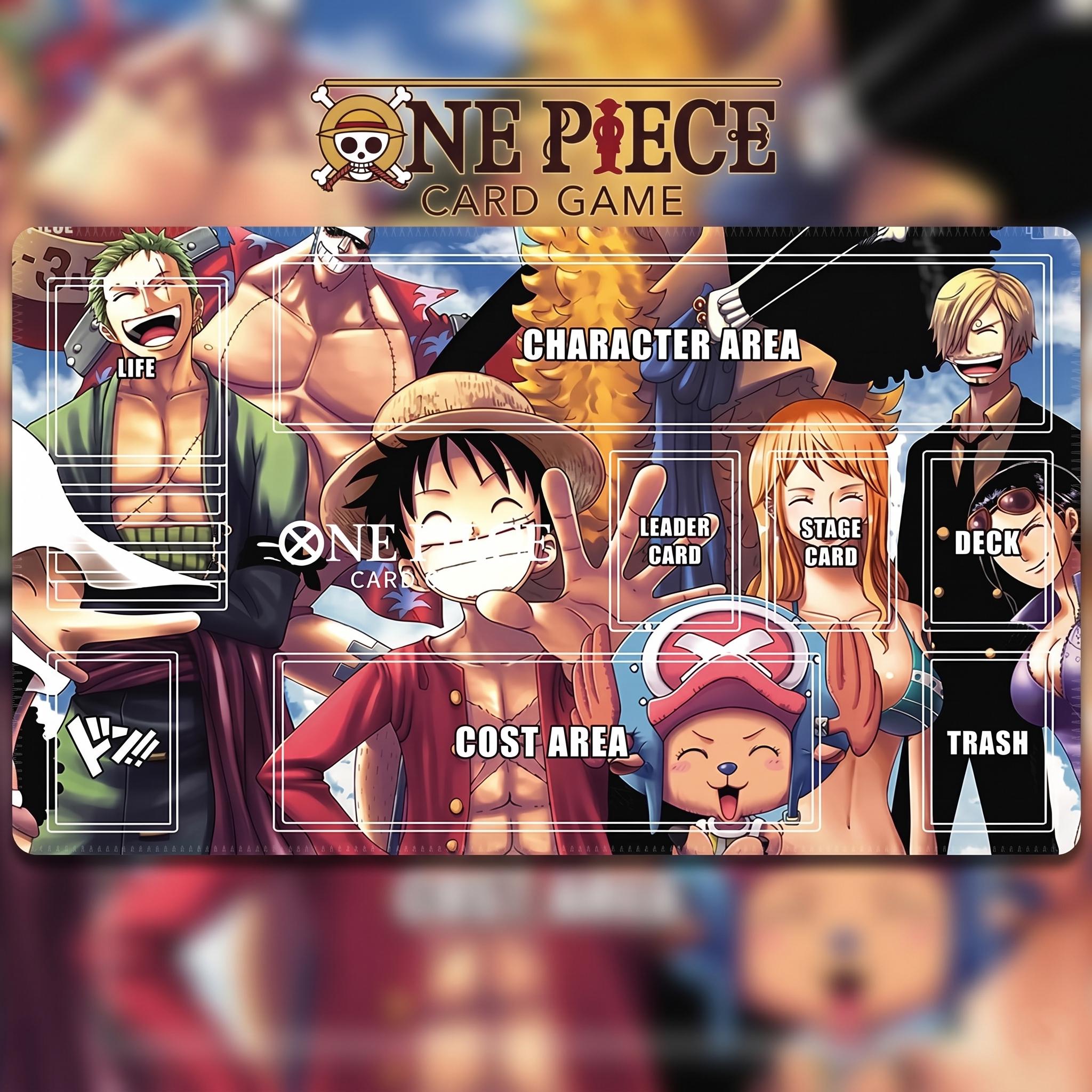Straw Hat Pirates Crew One Piece Playmat