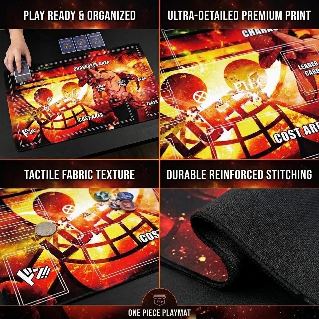 Monkey D. Luffy One Piece Playmat