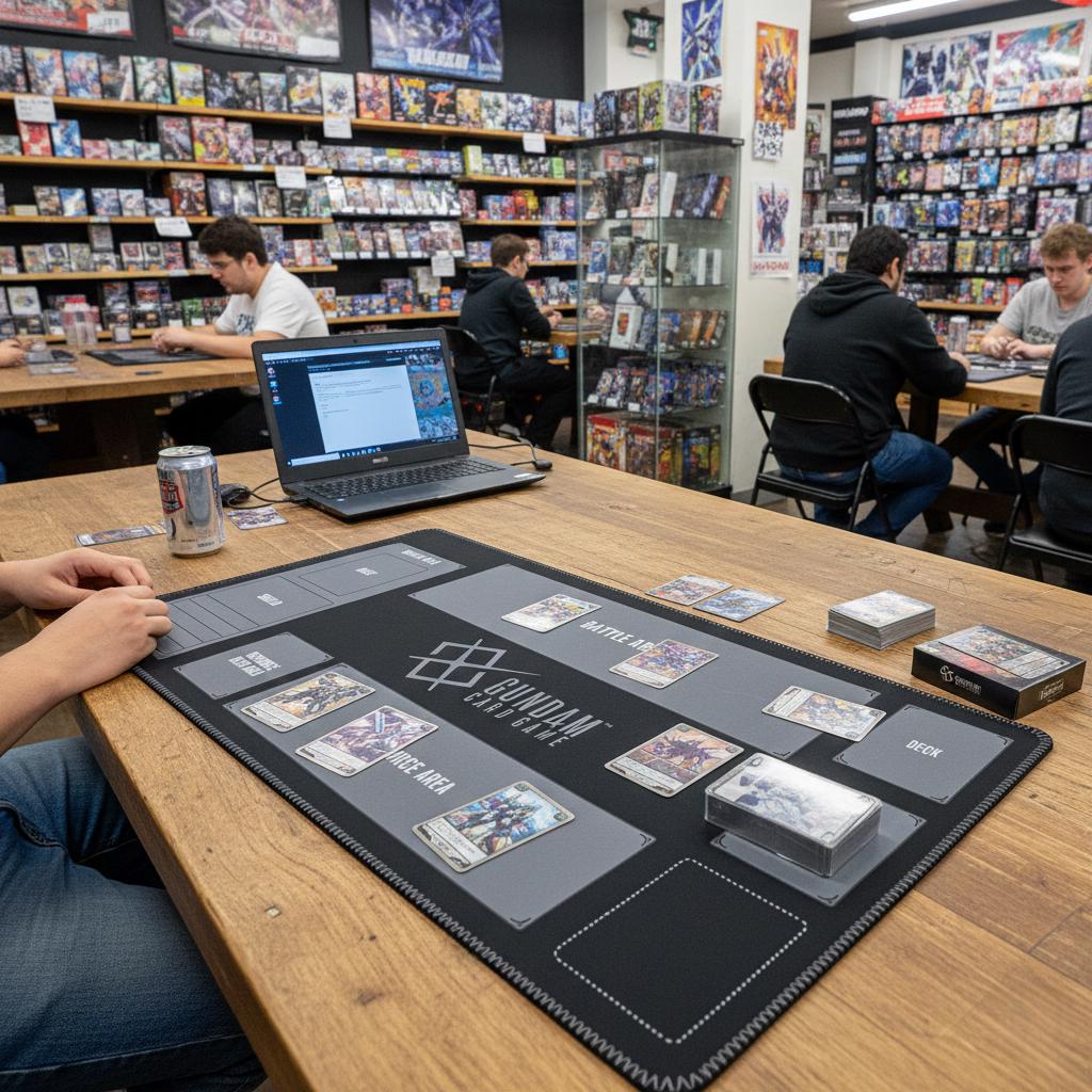 Basic Gundam Playmat with Zones