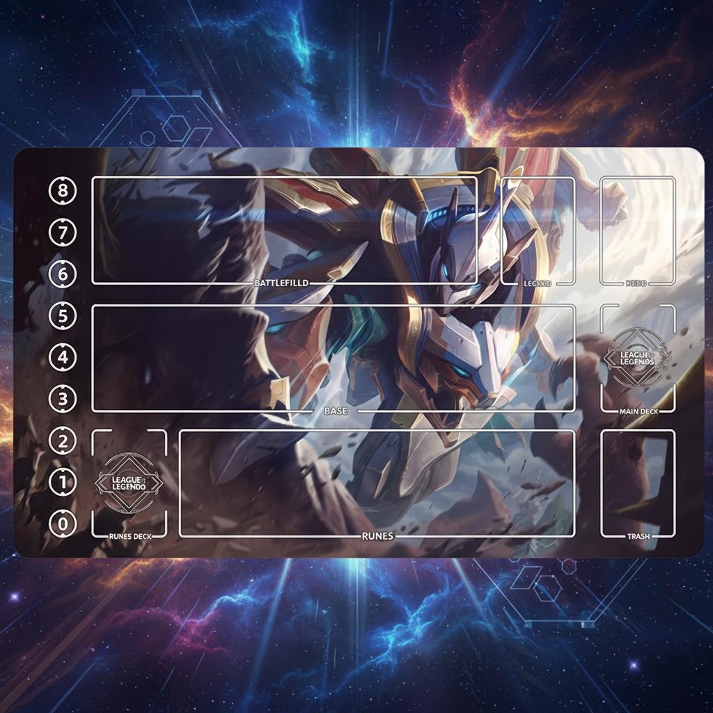 Garen Riftbound Playmat