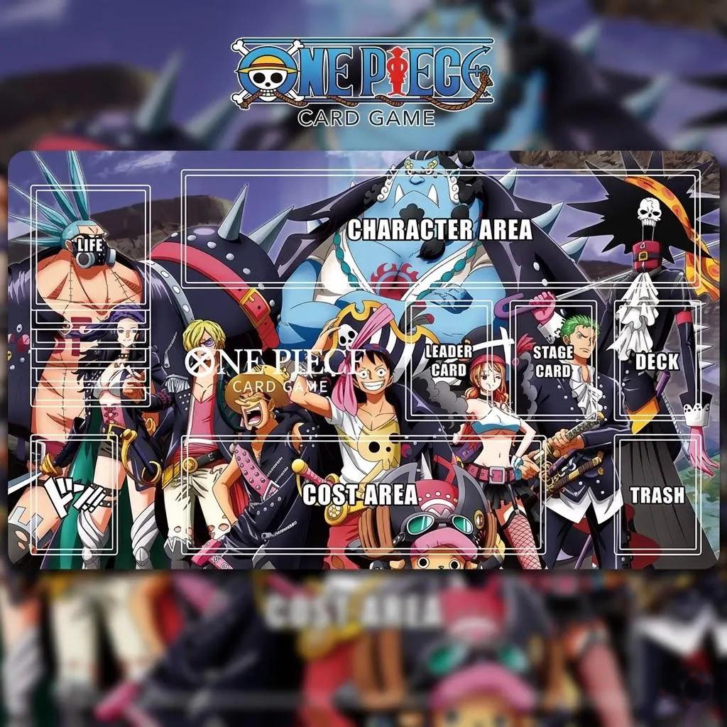 Luffy, Zoro, Sanji, Nami Futuristic Outfits One Piece Playmat