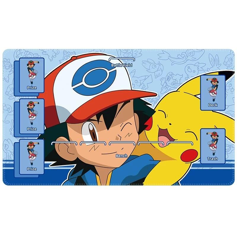 Ash Ketchum Pikachu Pokemon Playmat