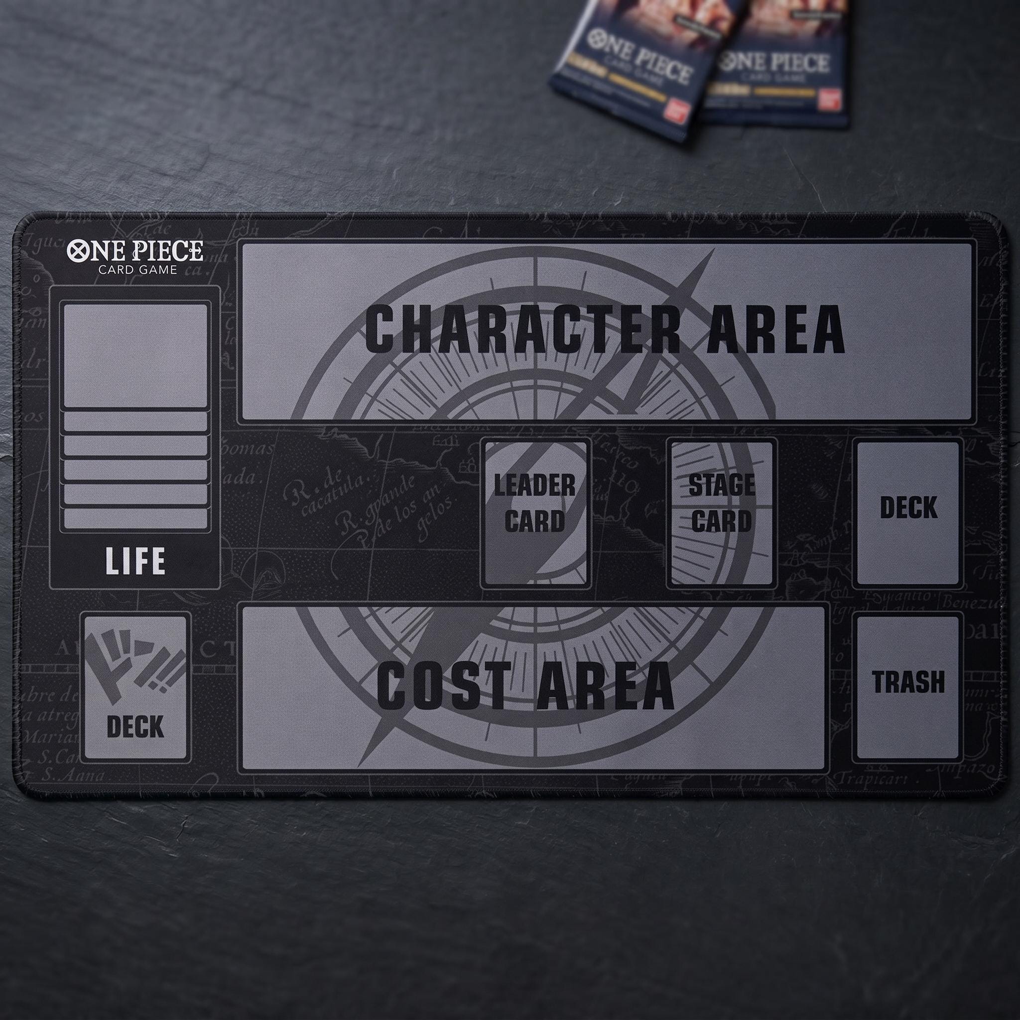 One Piece Playmat | Standard Tournament Style One Piece Card Game Desk Mat | Anime Mouse Pad for TCG