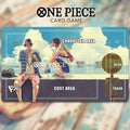 Luffy and Ace Summer Seaside Design One Piece Playmat