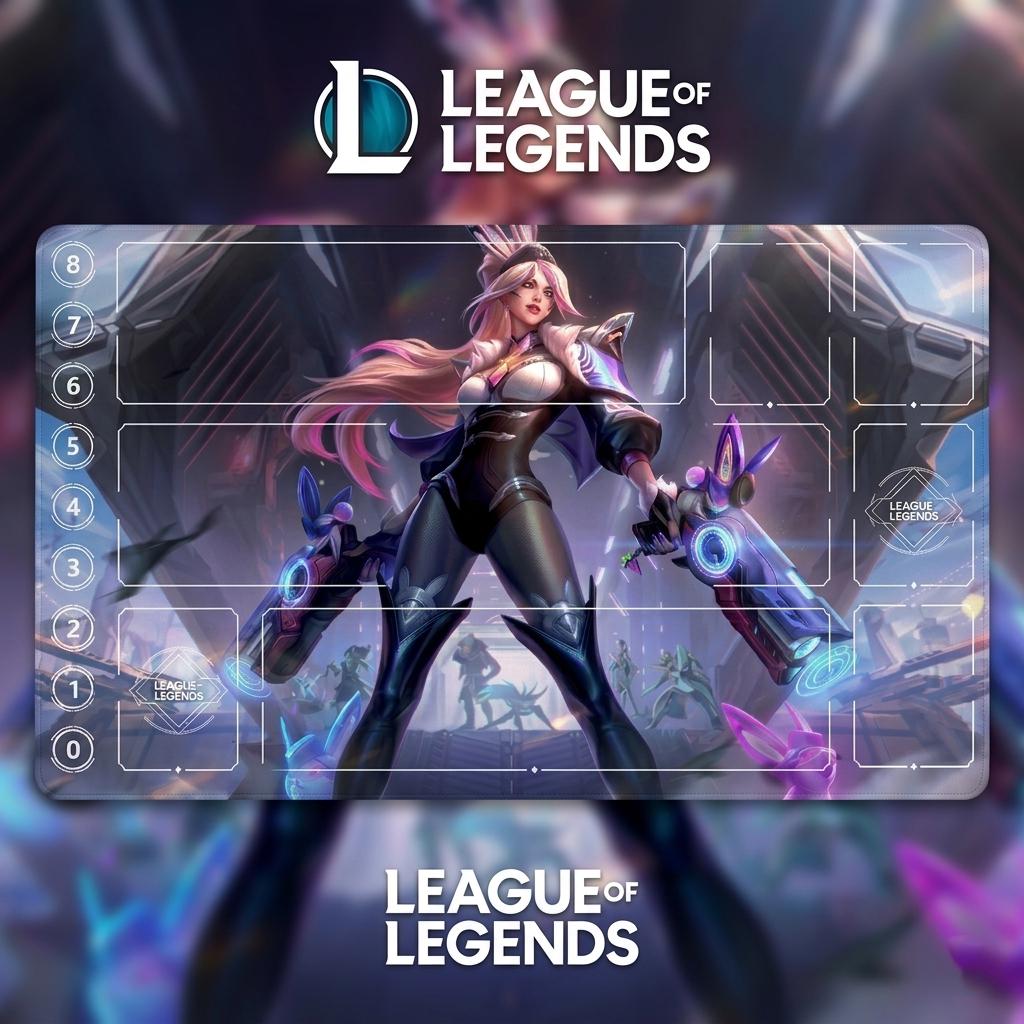 Miss Fortune Admiral Battle Bunny Riftbound Playmat