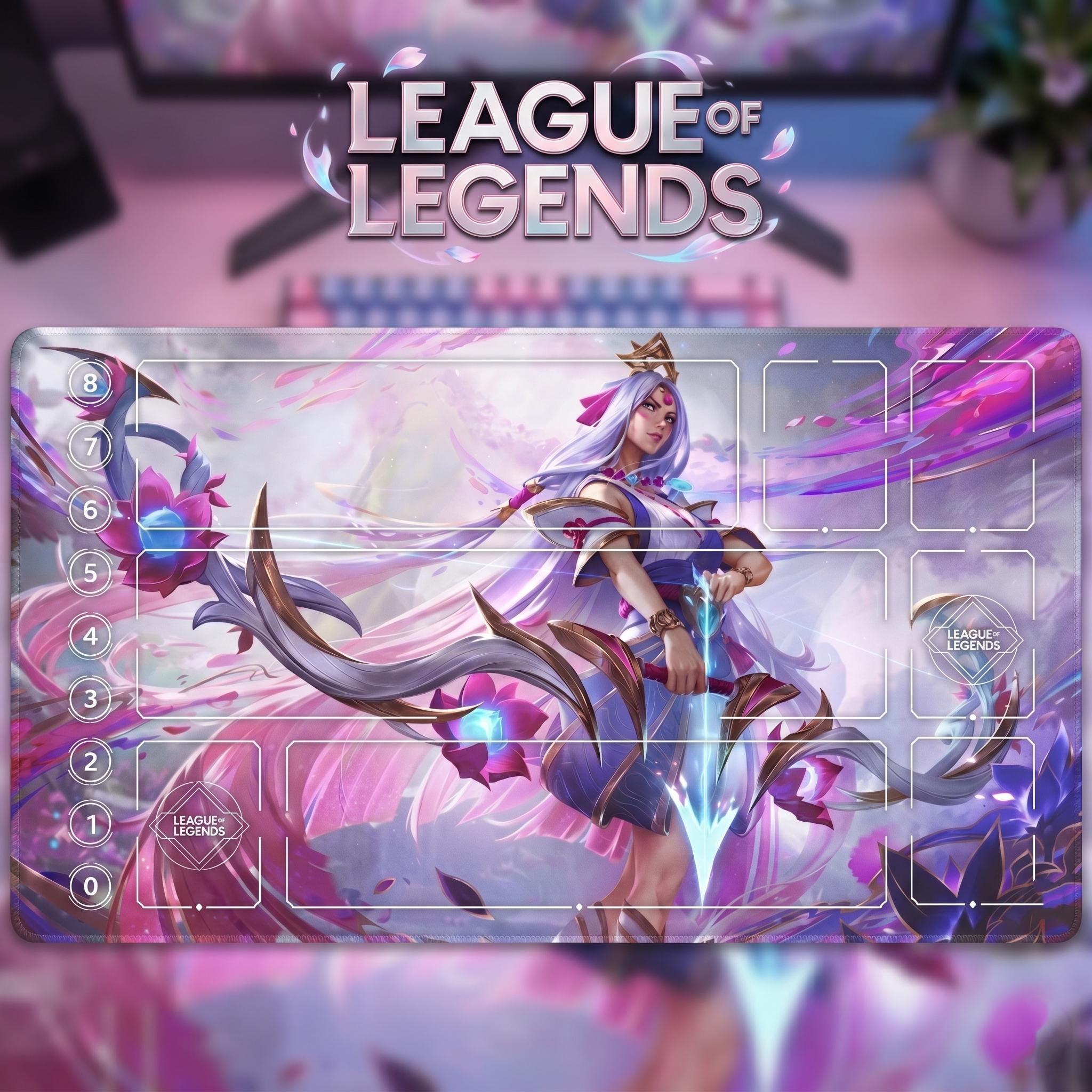 Ashe Riftbound Playmat