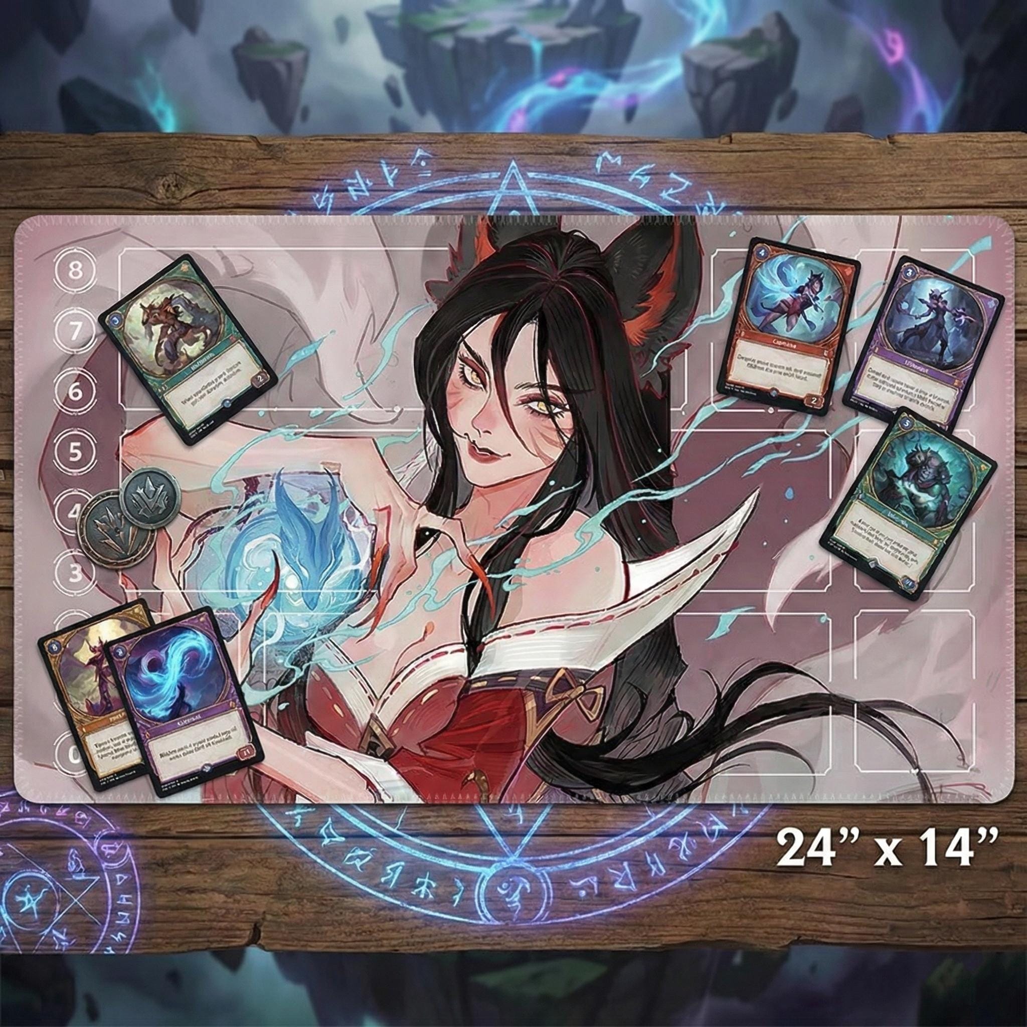 Ahri Riftbound Playmat