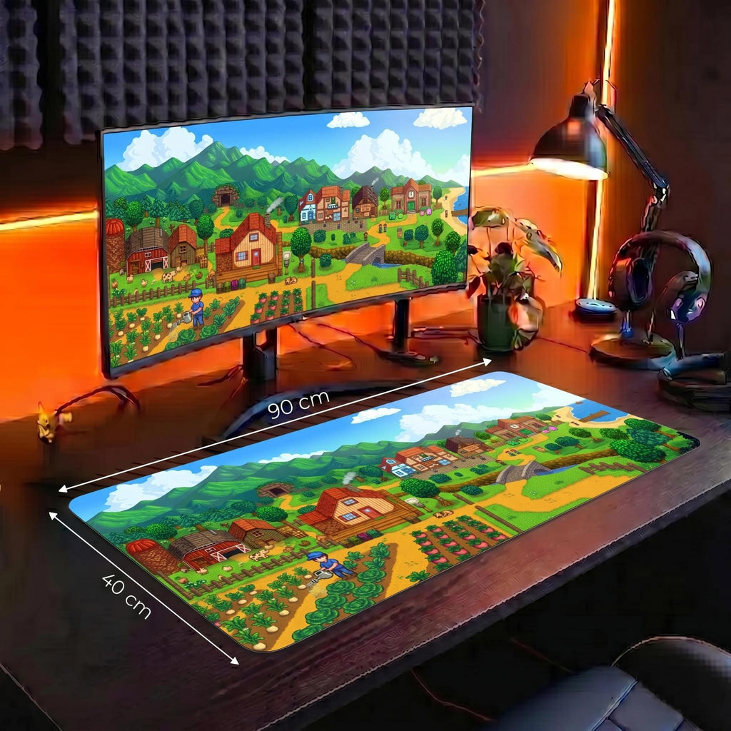 Stardew Valley Farmhouse Desk Mat