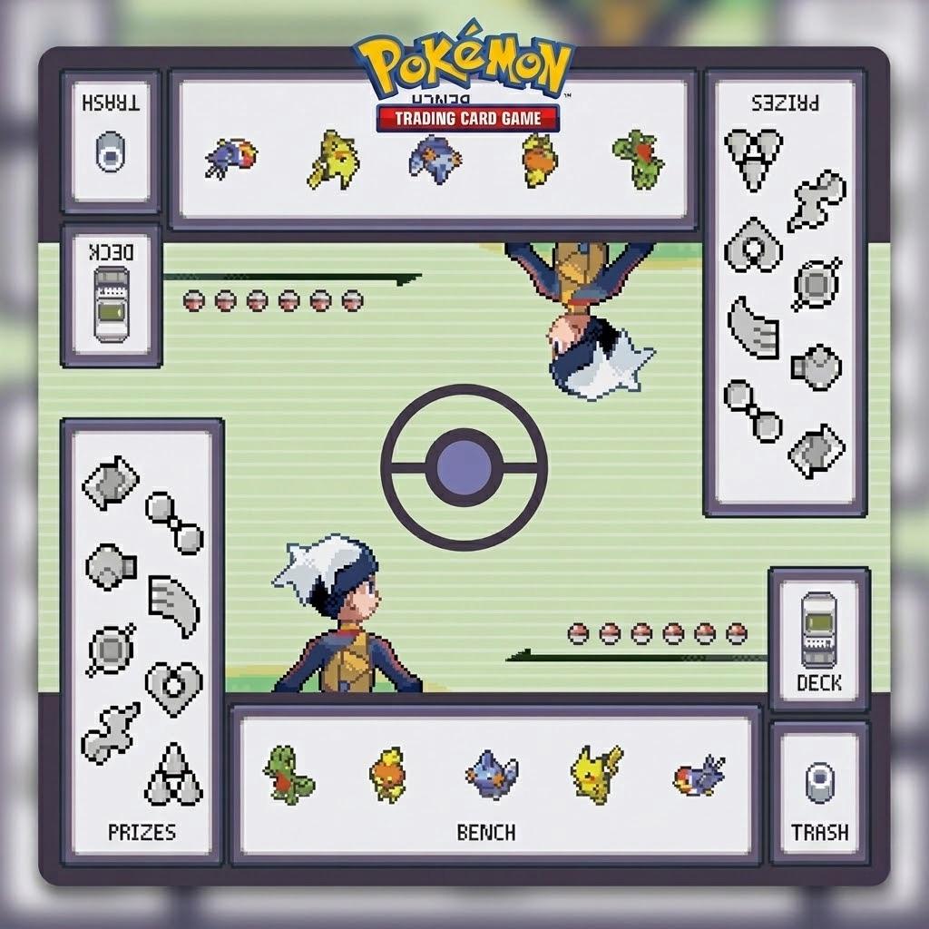 Duo Pokemon Playmat