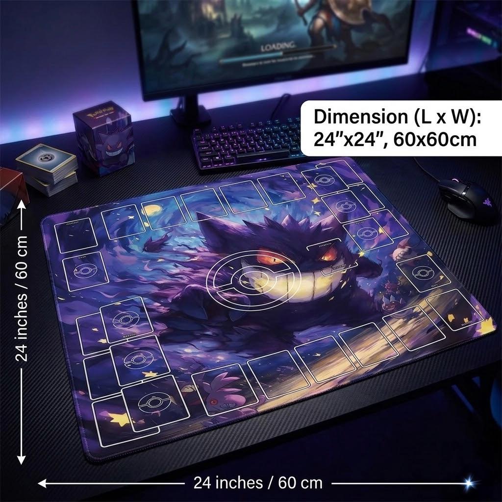 Gengar Ghost Duo Pokemon Playmat