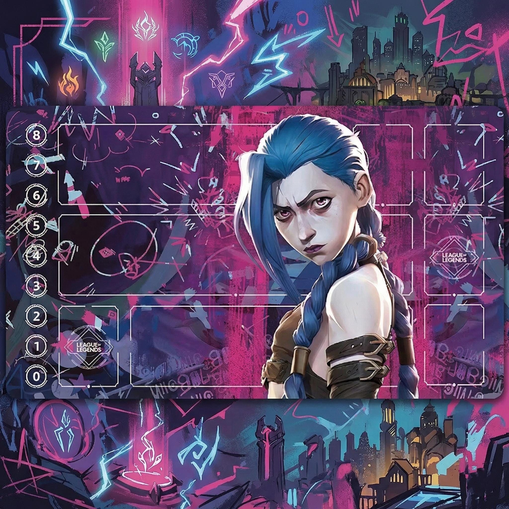 Jinx Arcana Riftbound Playmat