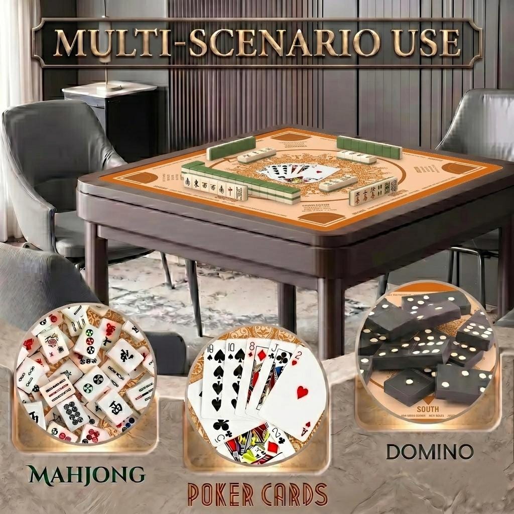 Mahjong Mat with Instructions and Charleston Rules