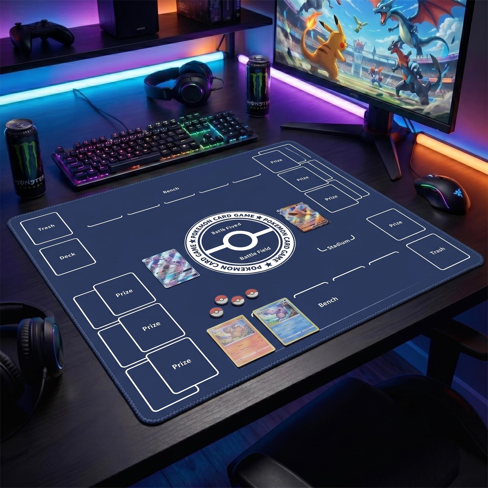 Pokemon Duo Playmat