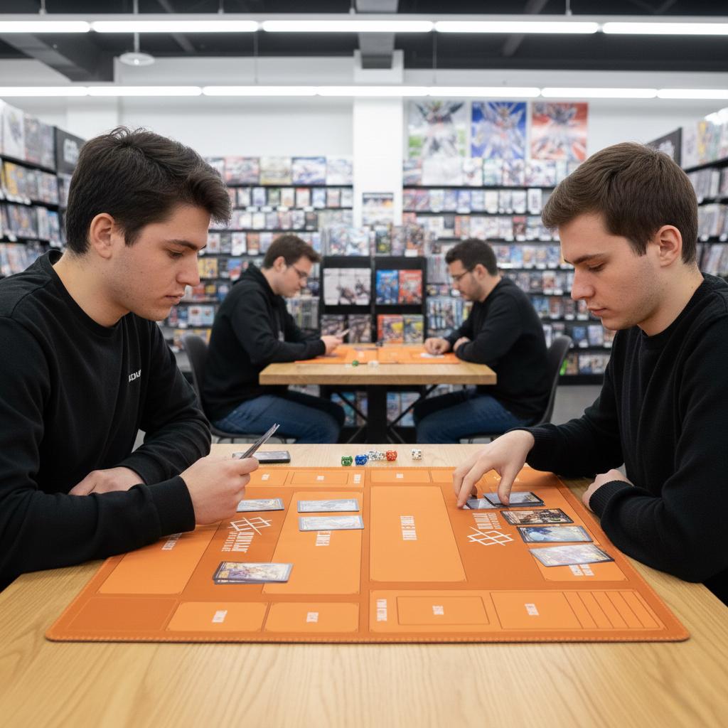 Orange Gundam Duo Playmat