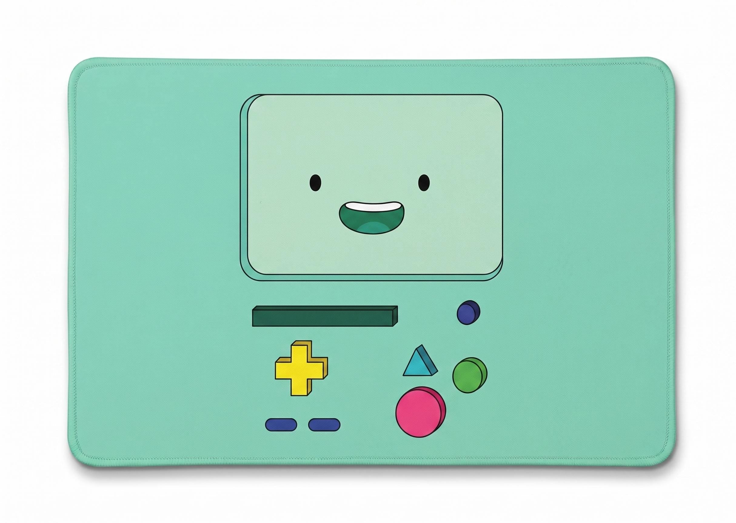 Adventure Time BMO Gaming Desk Mat | Available in Multiple Sizes