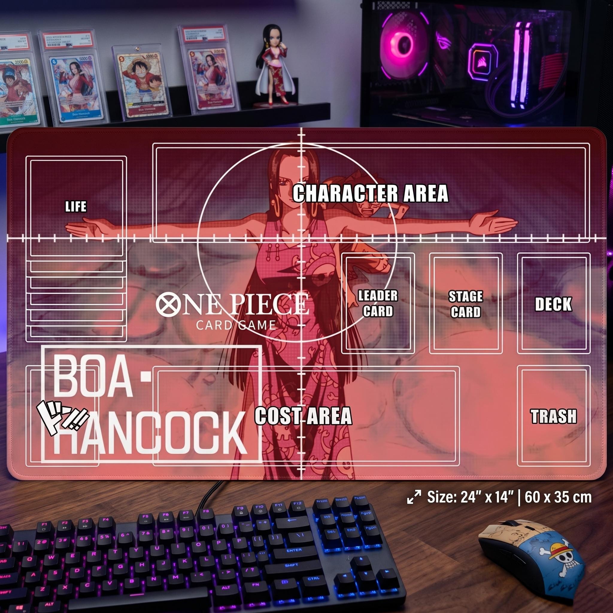 Boa Hancock One Piece Playmat