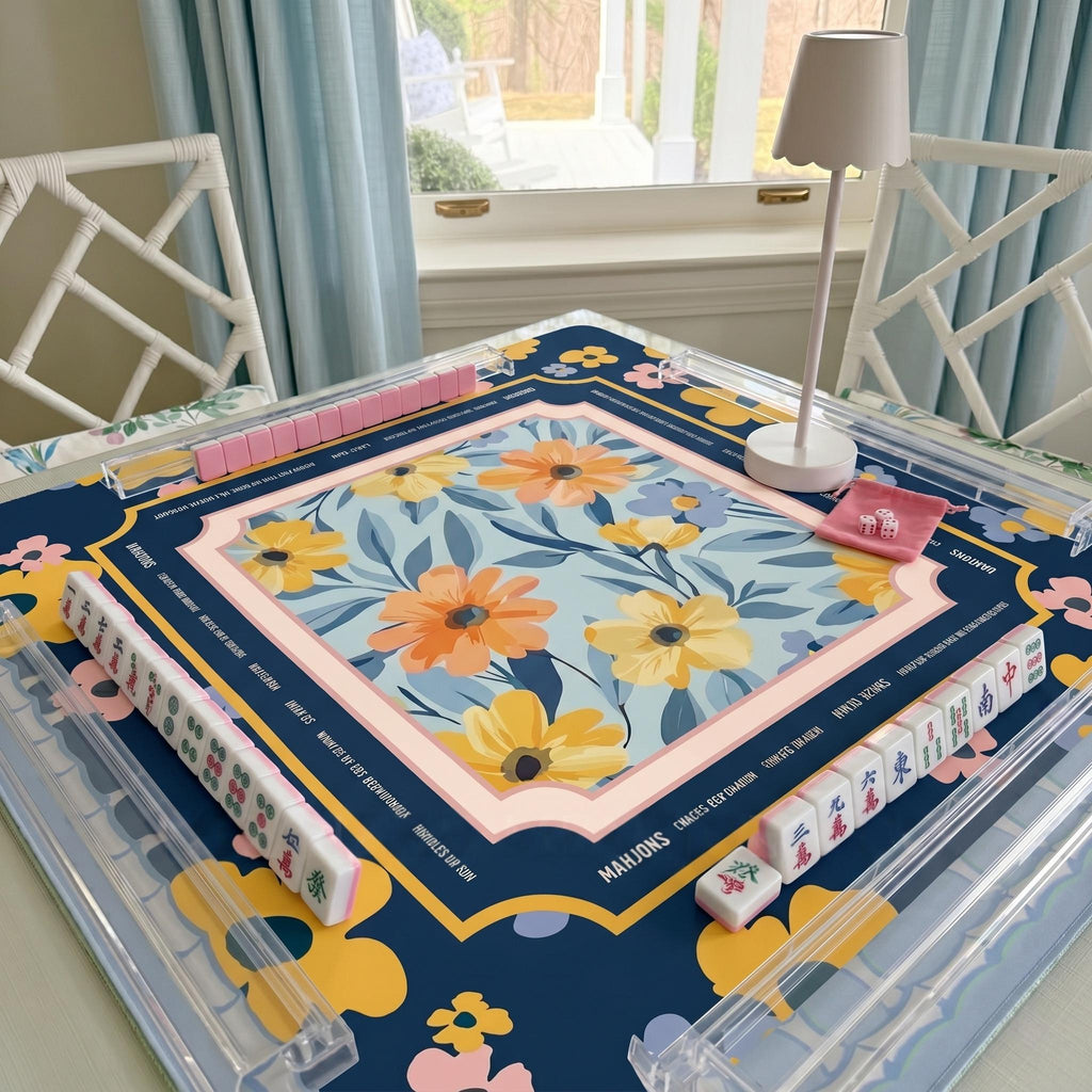 Wildflower Mahjong Mat