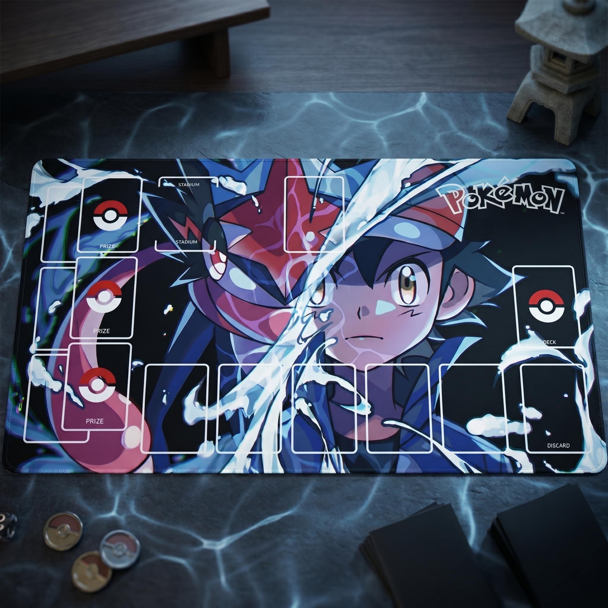 Reshiram Kyurem Zekrom Pokemon Playmat