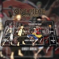 One Piece Card Game Playmat | Luffy, Naruto, Ichigo, Natsu, Zoro | Custom TCG Desk Mat with Zones | Gear 5 & Shonen Jump Fan Gift | 24 x 14"