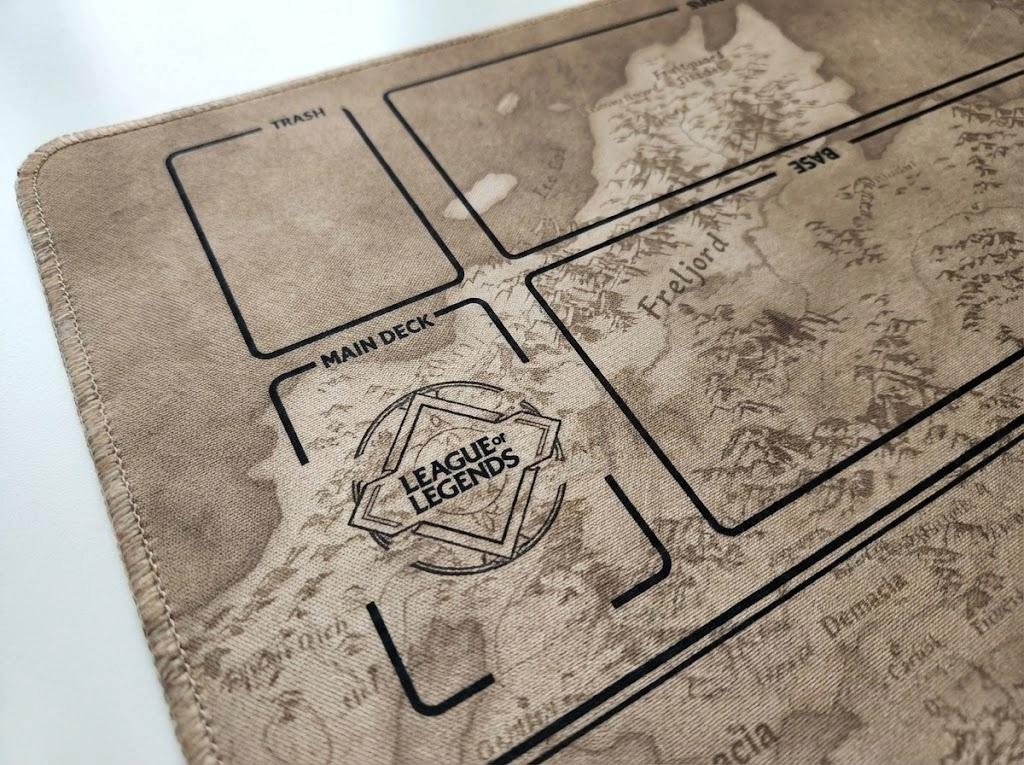 Riftbound League of Legends Duo Zones Playmat