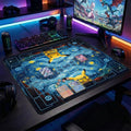 Pikachu Oil Painting Pokemon Duo Playmat