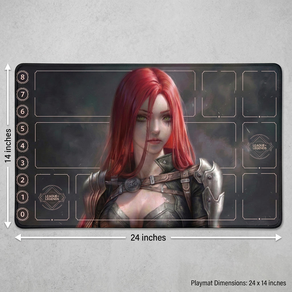 Katarina Riftbound Playmat