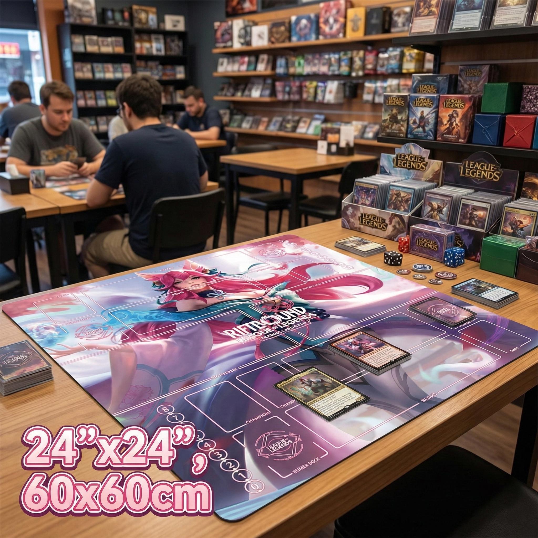 Ahri Riftbound Duo Playmat