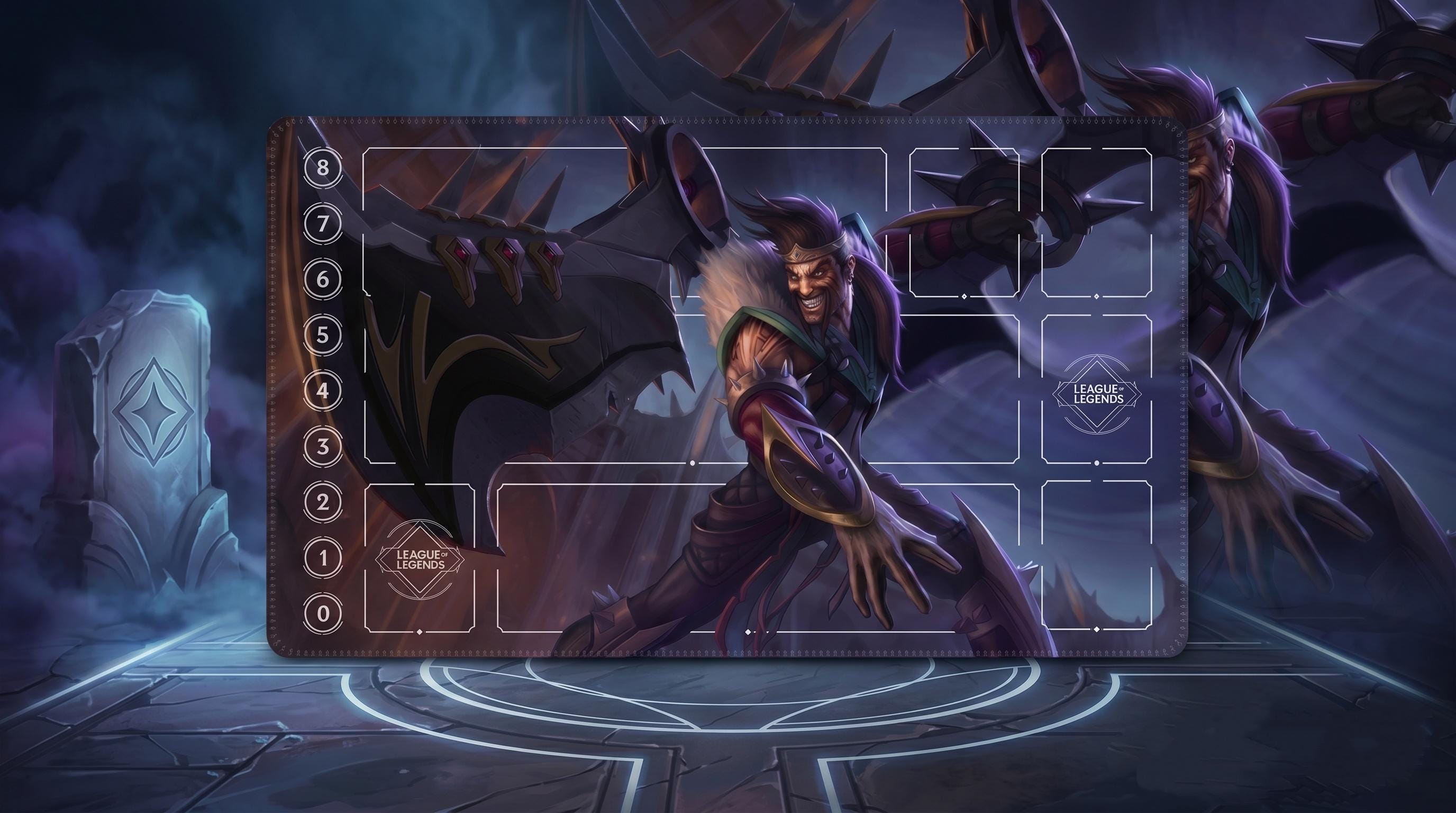 Draven Riftbound Playmat