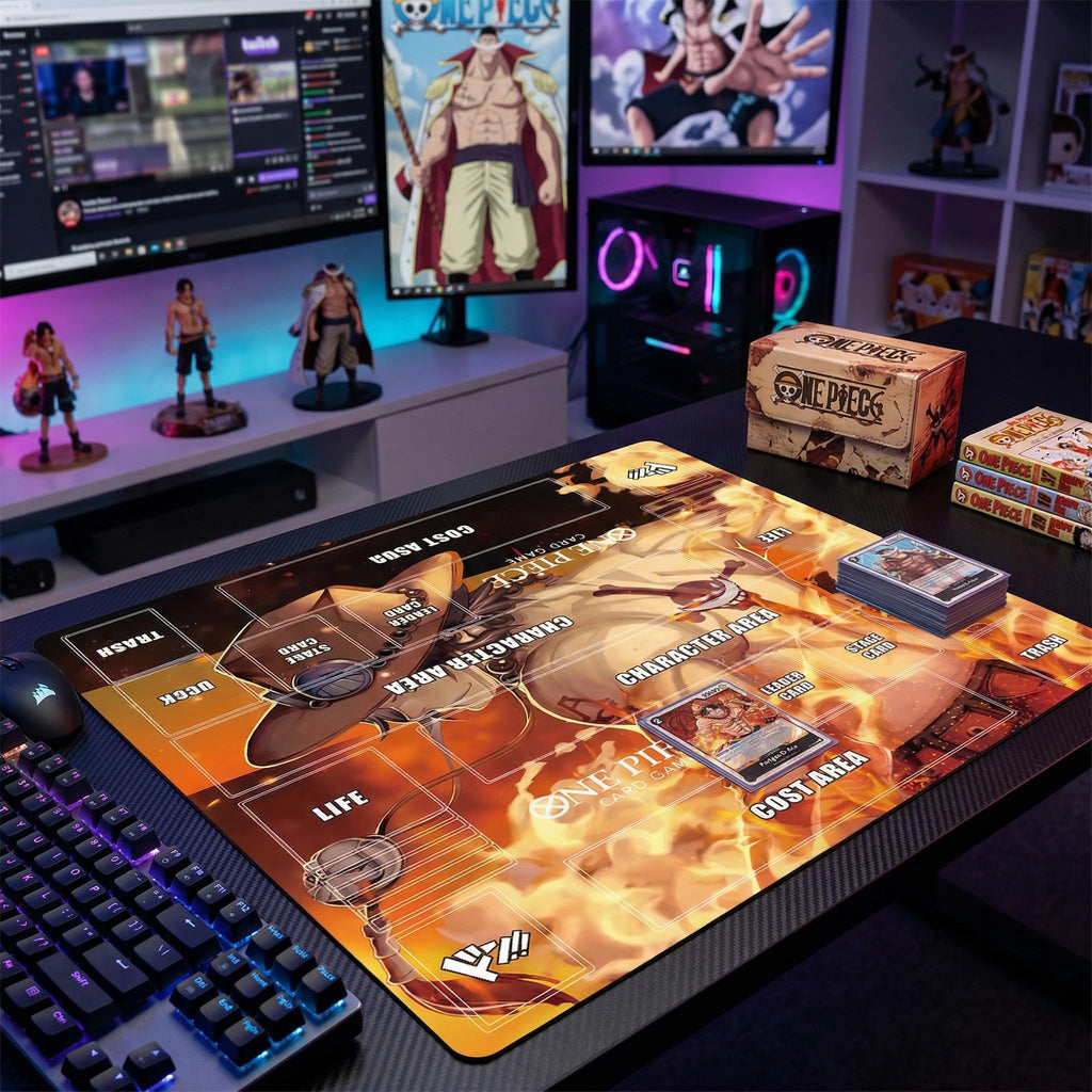 Portgas D Ace One Piece Duo Playmat