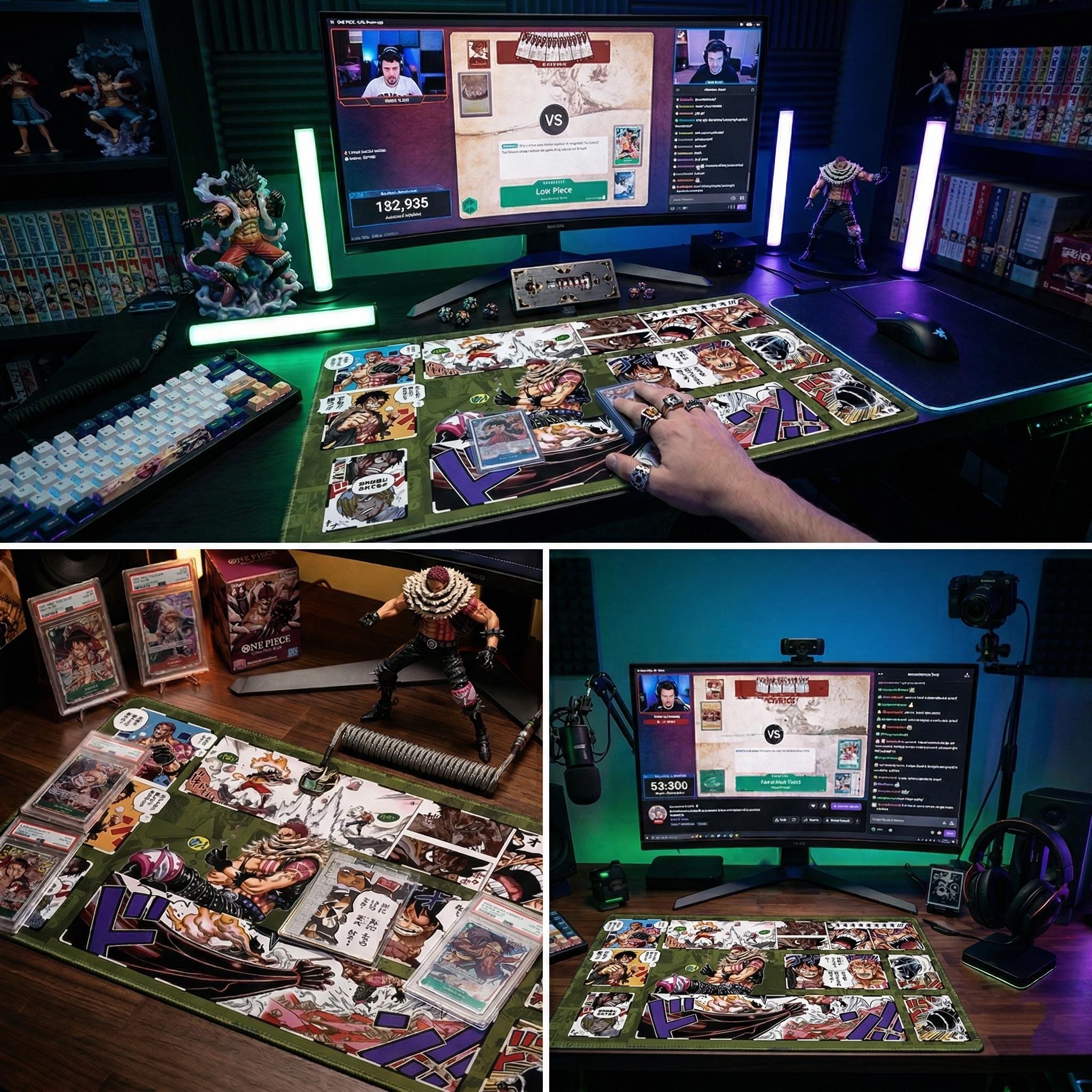 Luffy vs Katakuri One Piece Playmat