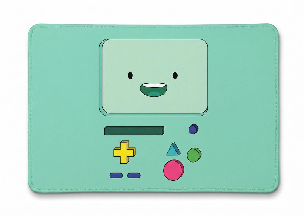 Adventure Time BMO Gaming Desk Mat | Available in Multiple Sizes