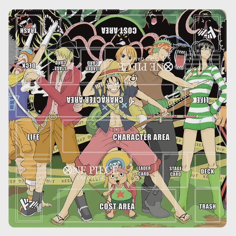 Straw Hat Pirates Crew One Piece Duo Playmat