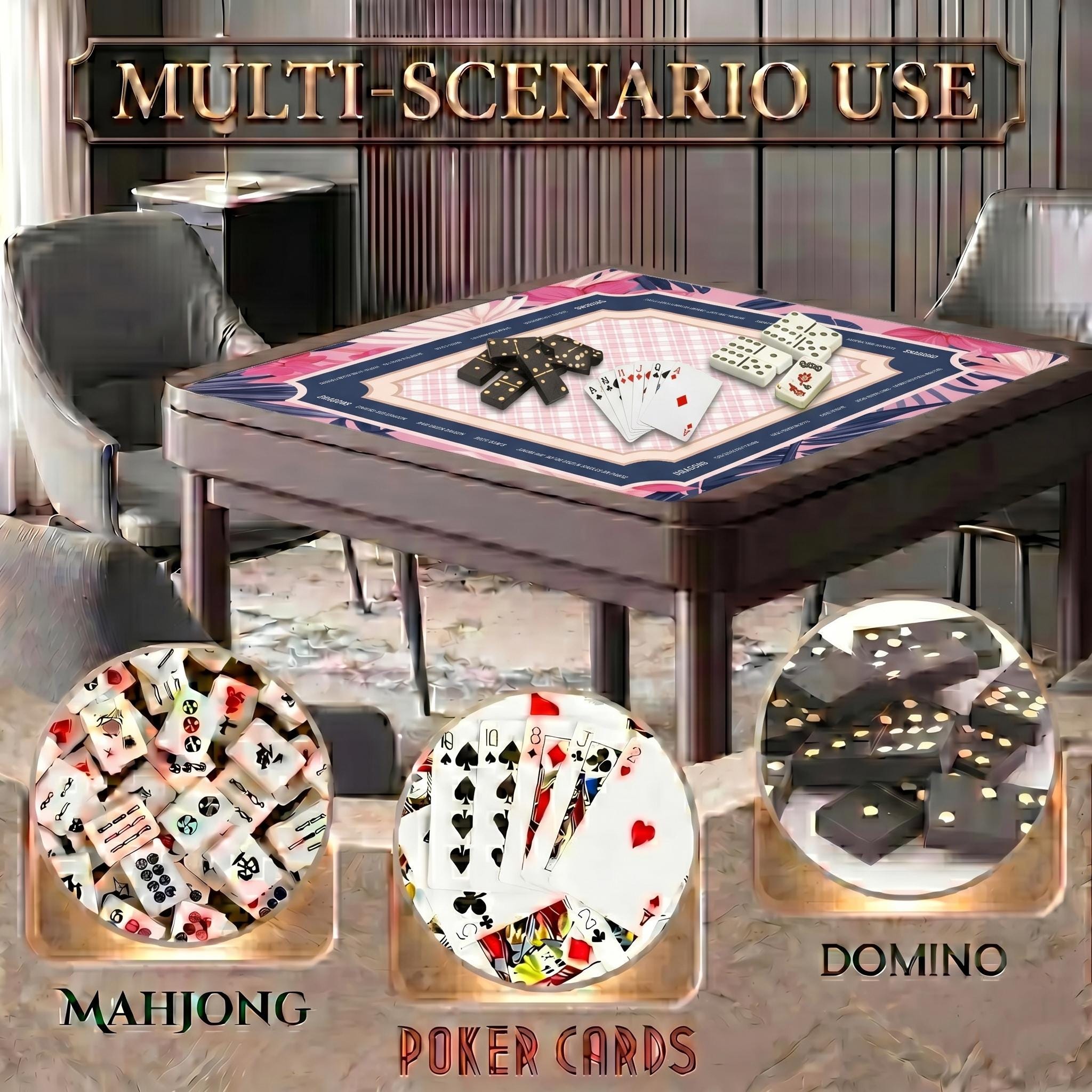 Petal & Palm Mahjong Mat