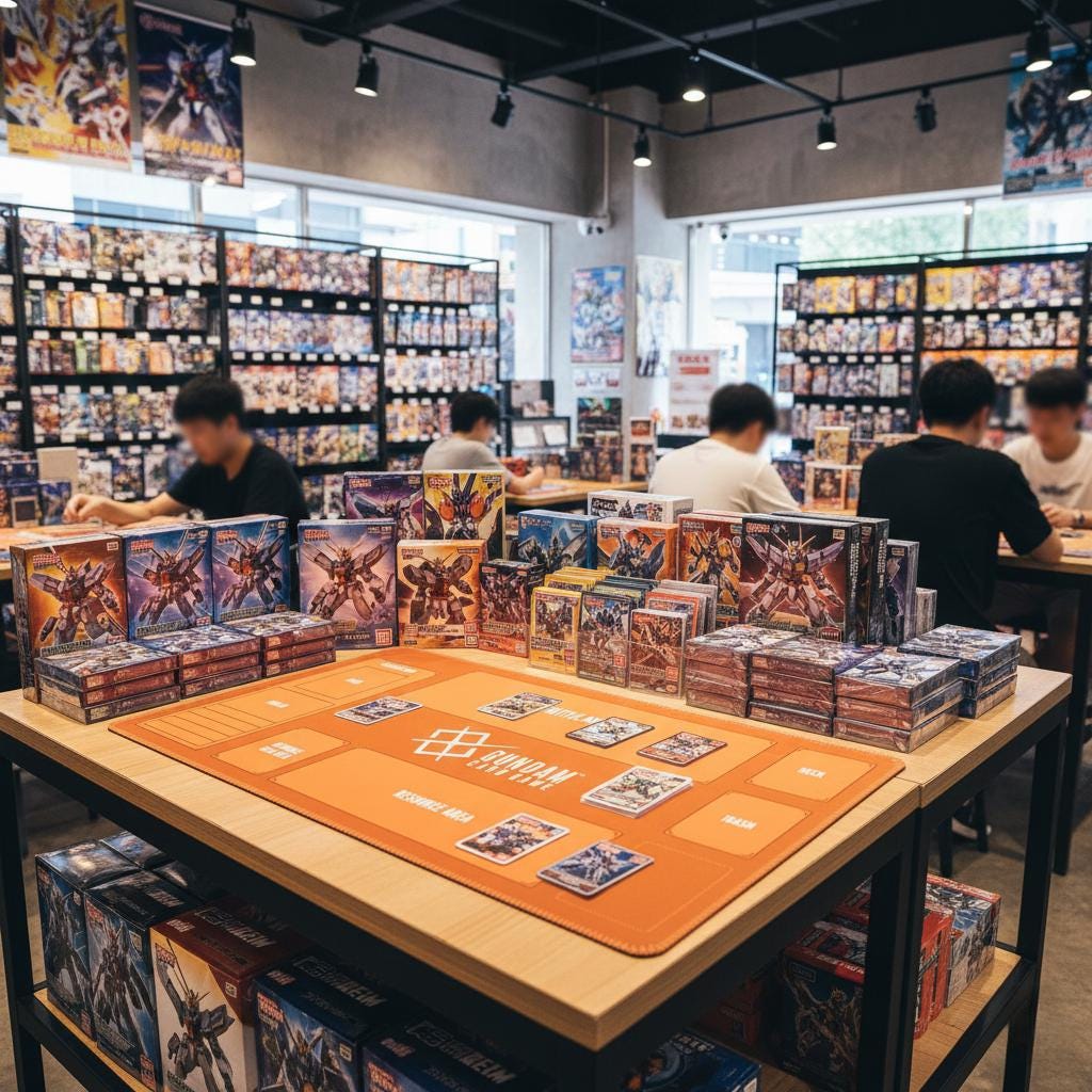 Orange Gundam Playmat